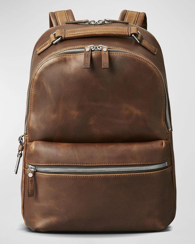 Shinola Men's Runwell Leather Backpack 1