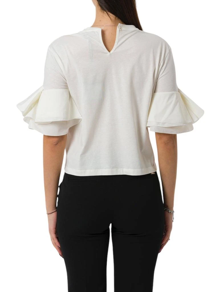LIU •JO Liu Jo Flounce Detailed T-Shirt 2