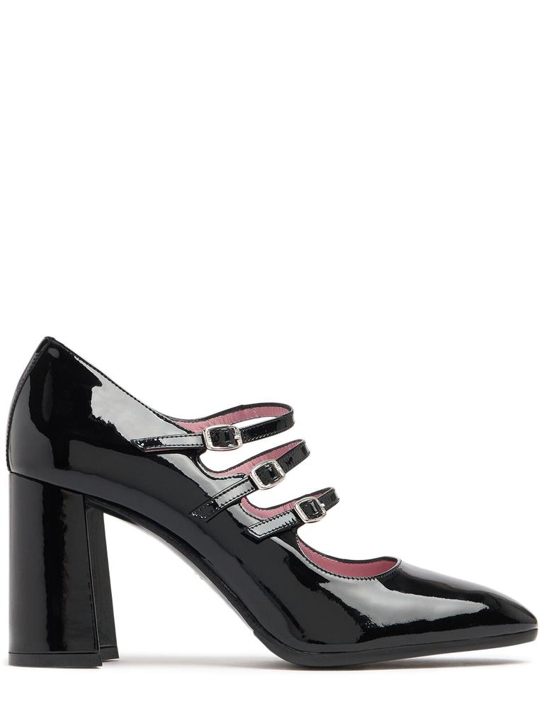 Carel 85mm Keel Patent Leather Pumps