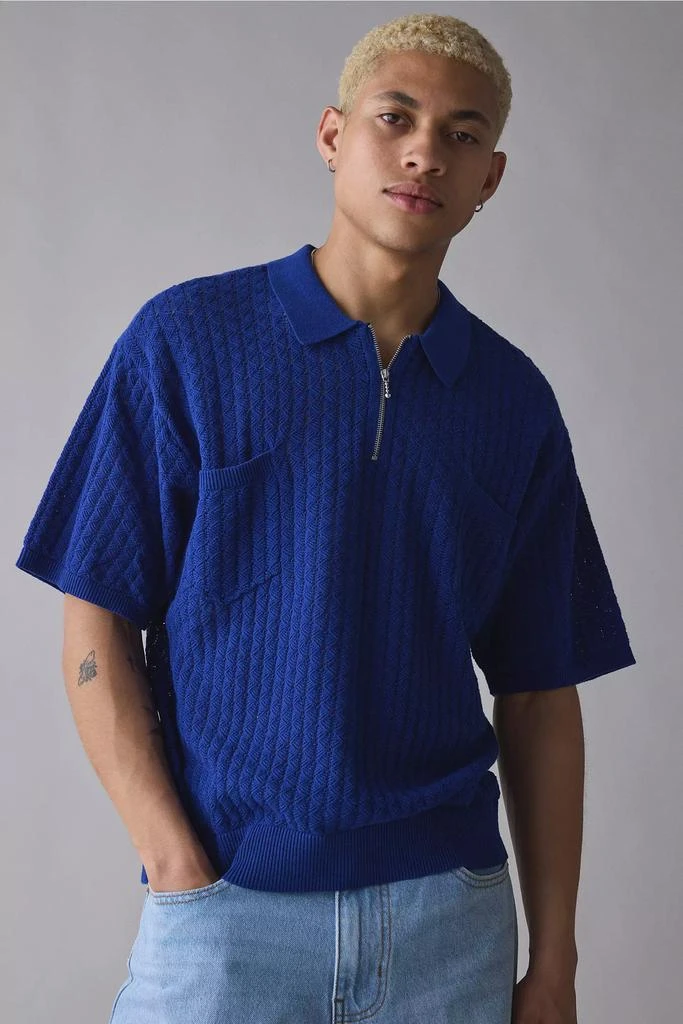 Obey OBEY Grant Quarter Zip Sweater 4