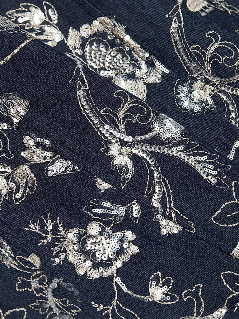 Cinq à Sept Zach Garden Embroidered Denim Minidress 7