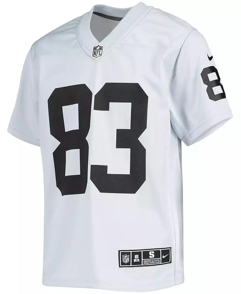 NIKE Big Boys Darren Waller Silver Las Vegas Raiders Inverted Team Game Jersey 2