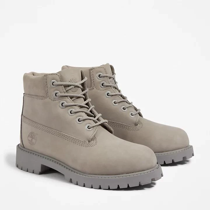 Timberland Timberland® Premium 6 Inch Boot for Junior in Grey 4