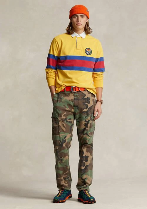Ralph Lauren Ralph Lauren Classic Fit Striped Jersey Rugby Shirt 4