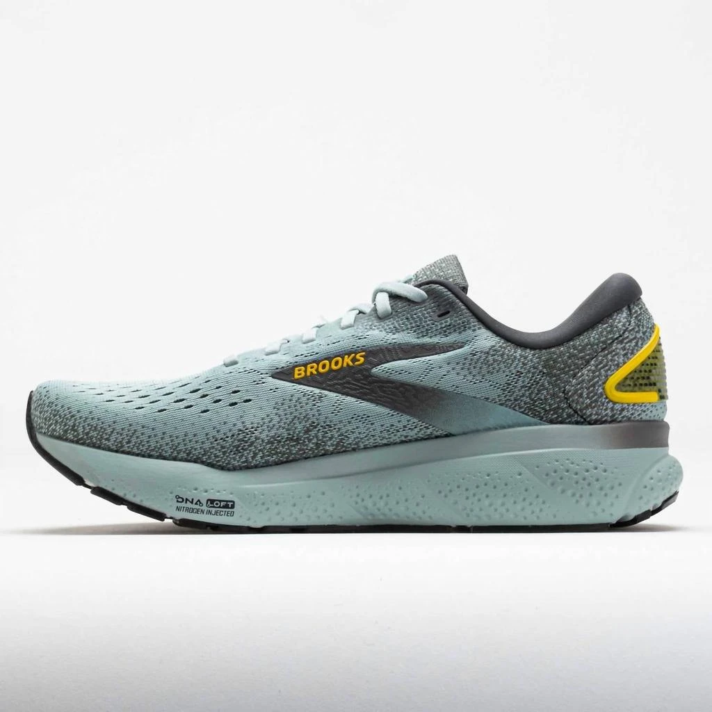 Brooks Men's Ghost 16 Running Sneakers In Cloud/grey/gold 2