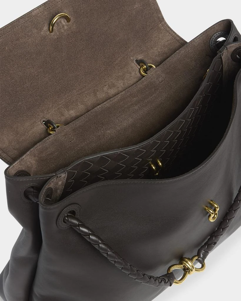 Bottega Veneta Andiamo Large Leather Top-Handle Bag 4