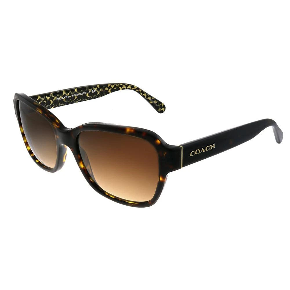 Coach L1010 HC 8232 550713 Mens Rectangle Sunglasses 1