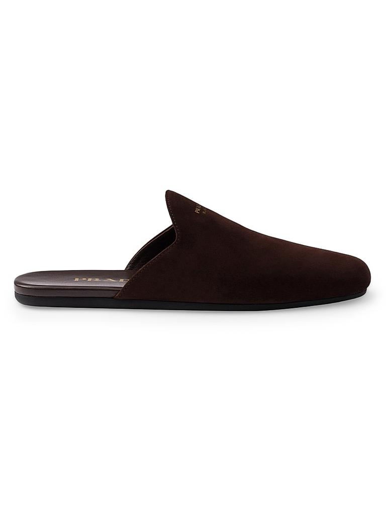 Prada Embroidered Fabric Slides - Slippers - Compare Prices