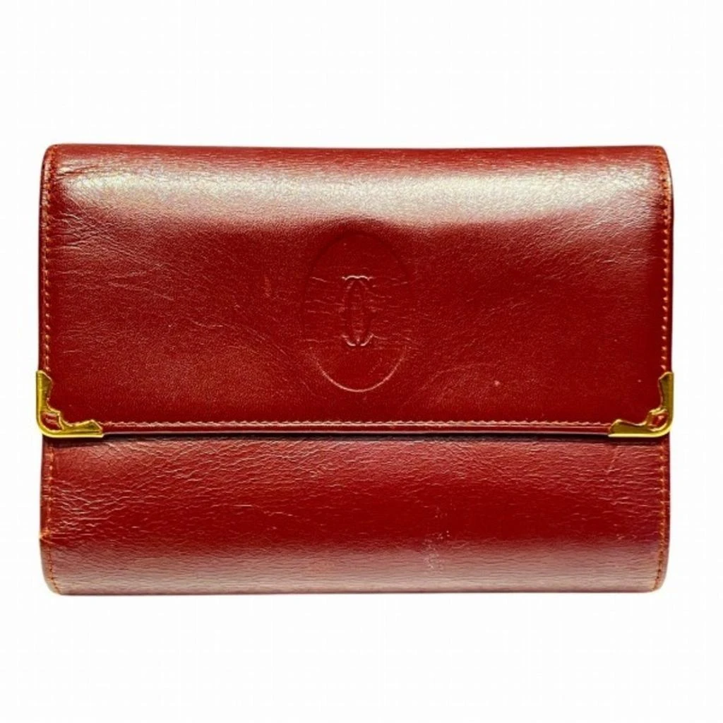 Cartier Must  Leather Coin Purse/Coin Case (Pre-Owned) 1