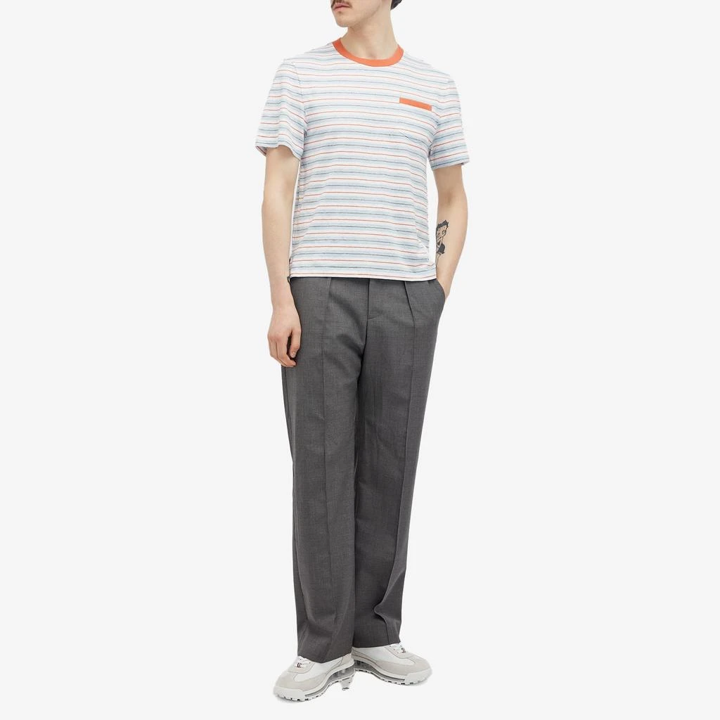 Thom Browne Thom Browne Pocket Stripe T-Shirt 4