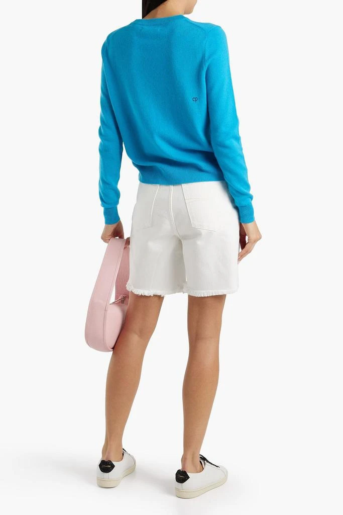 Nobody Denim Tyler frayed denim shorts 3