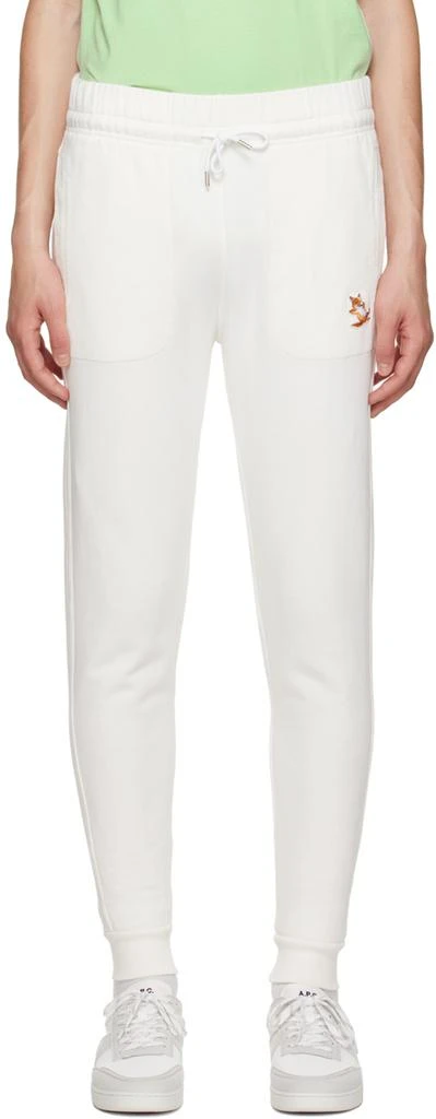 Maison Kitsune Off-White Chillax Fox Sweatpants 1