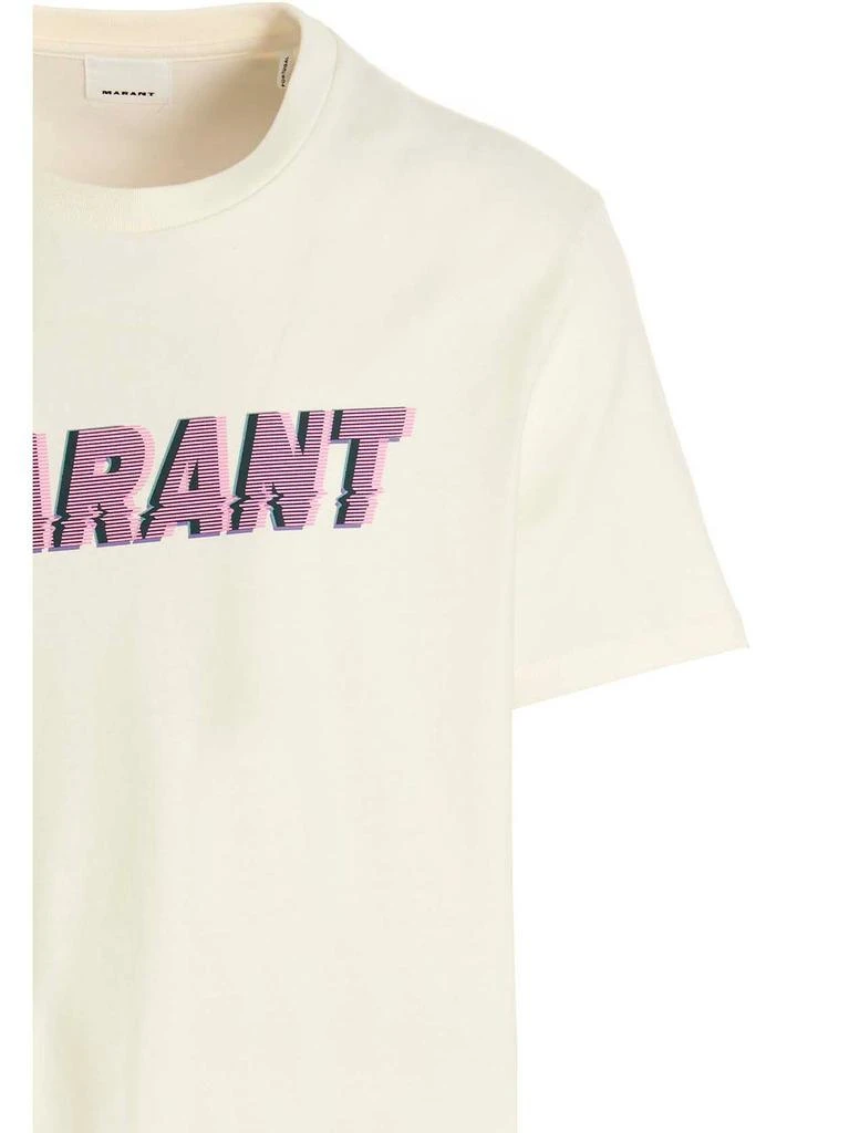 Isabel Marant Isabel Marant Logo Printed Crewneck T-Shirt 3