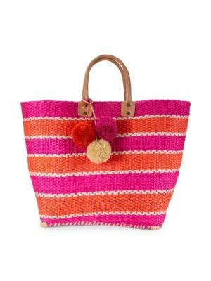 mar Y sol Capri Woven Straw Tote 1