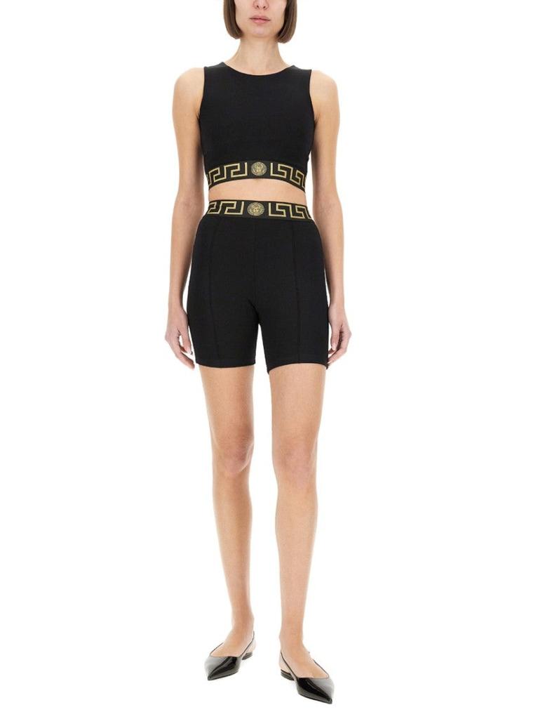 【関税&送料込】Versace Crop Top With Greek Border 90_1008598-