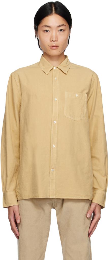 Officine Générale Beige Alex Shirt