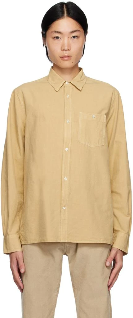 Officine Générale Beige Alex Shirt 1