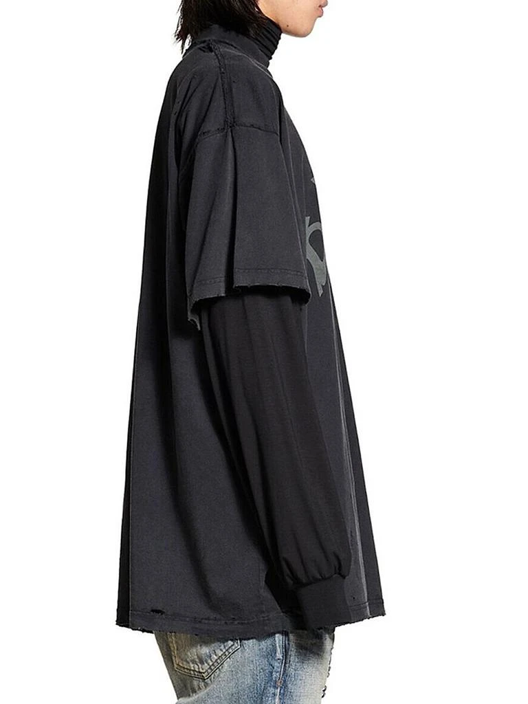 Balenciaga 3B Liquefied T-Shirt Oversized 4