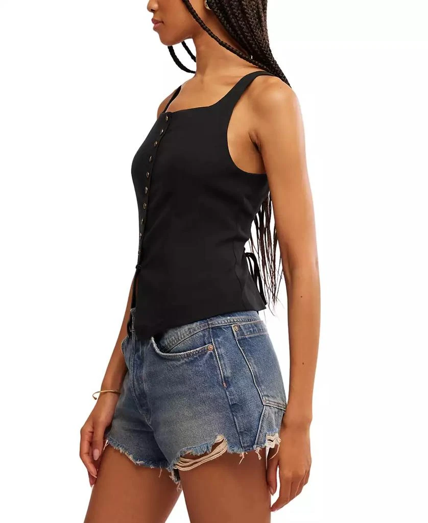 Free People Women's A Moment In Time Corset Vest 4