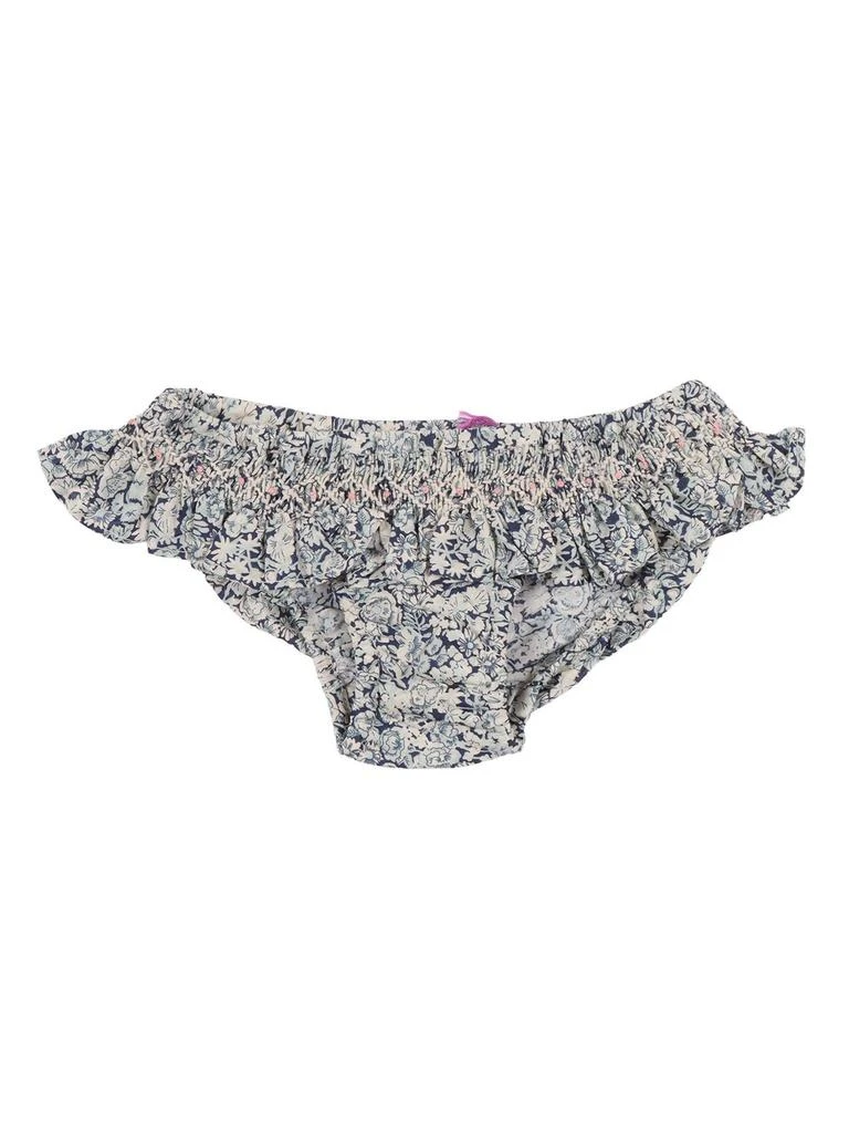 Bonpoint Bonpoint Floral Printed Ruffled Swim Bottoms