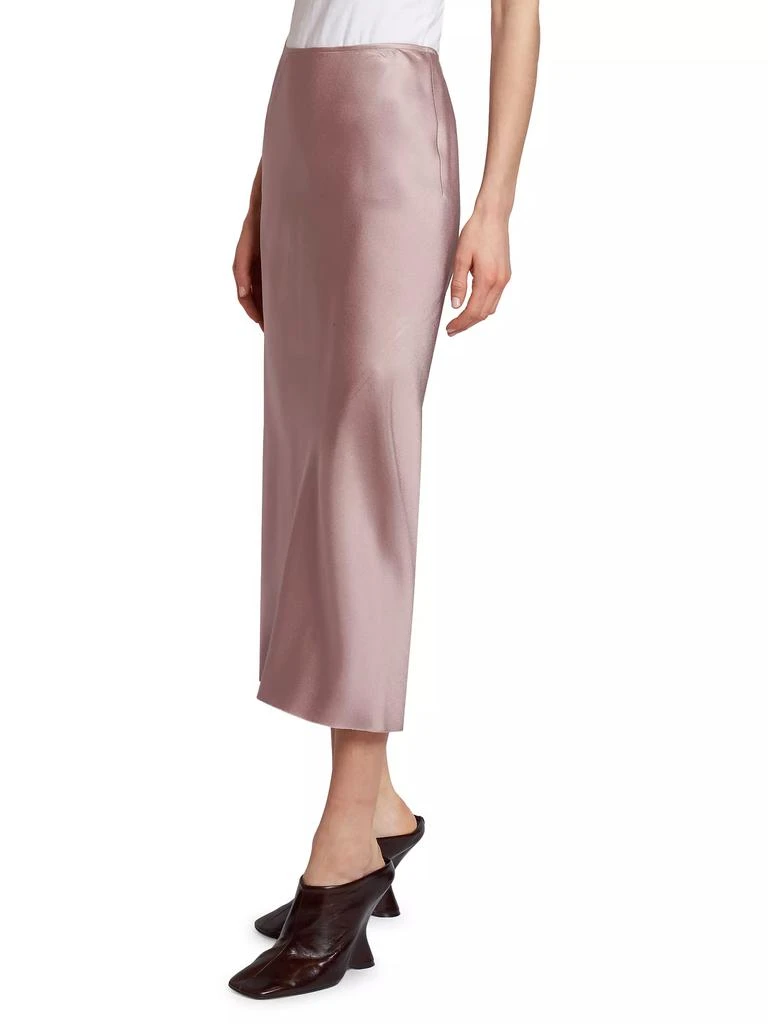 Dries Van Noten Sati Satin Bias-Cut Midi-Skirt 4