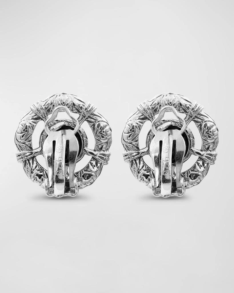 Stephen Dweck Blue Sapphire Earrings in Sterling Silver 3