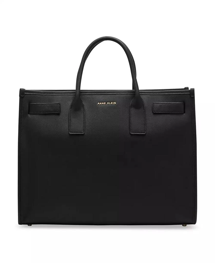 Anne Klein 3 Piece Work Bridge Snap Tote Bag 2