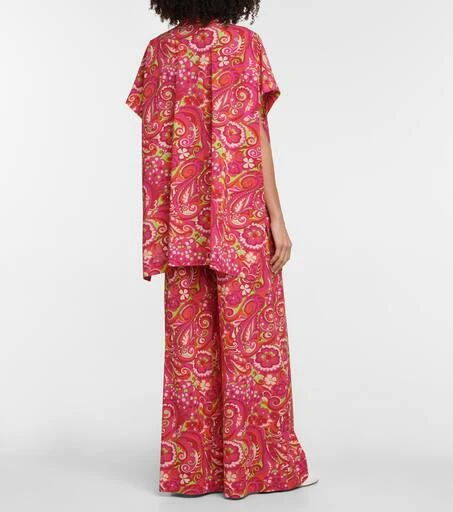 Dolce 
Gabbana Printed silk-blend shirt 3