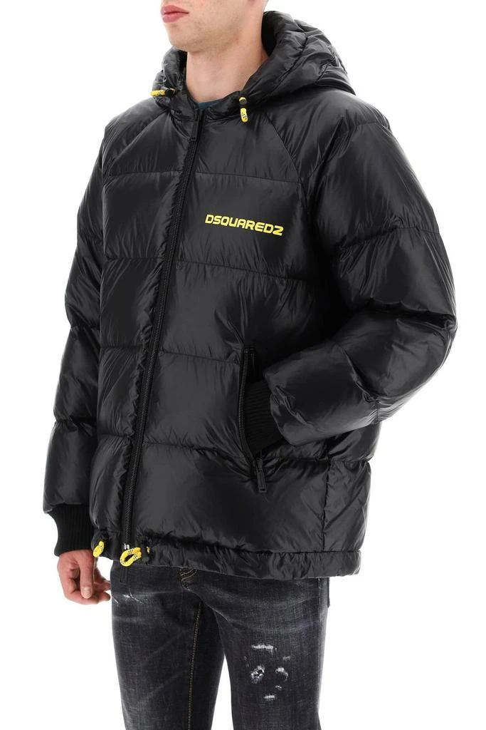 DSQUARED2 Dsquared2 Logo-Printed Padded Hooded Jacket 4