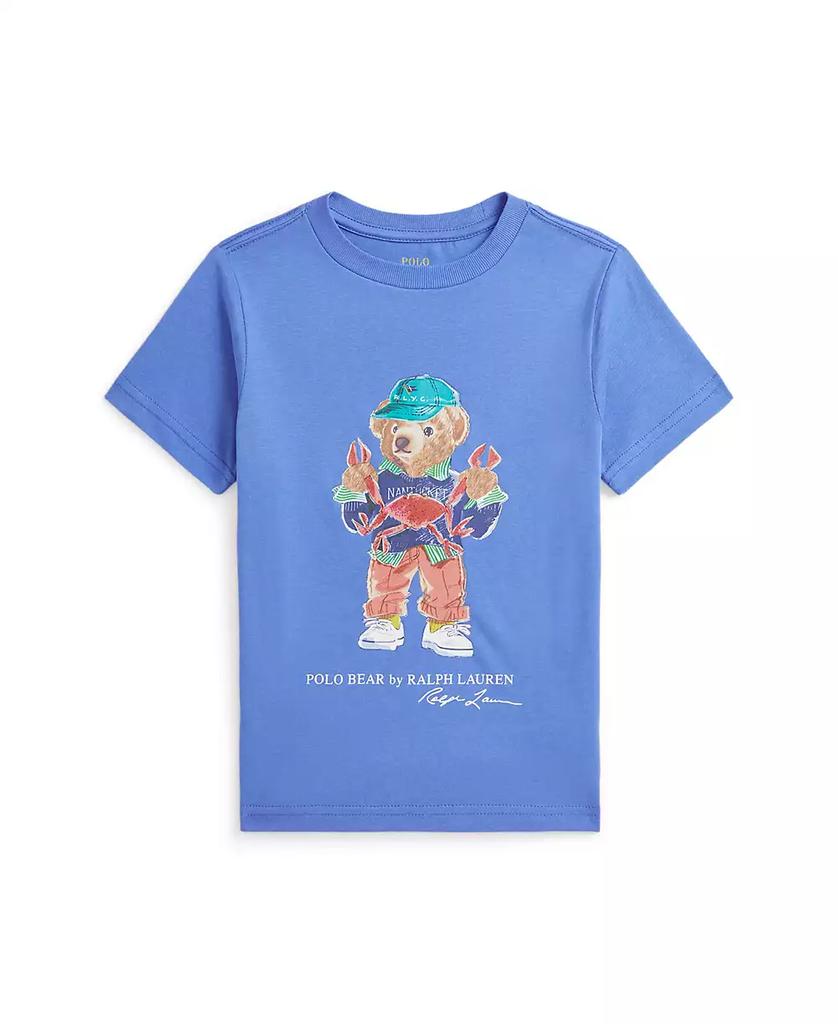 Ralph Lauren Toddler and Little Boys Polo Bear Jersey T-Shirt