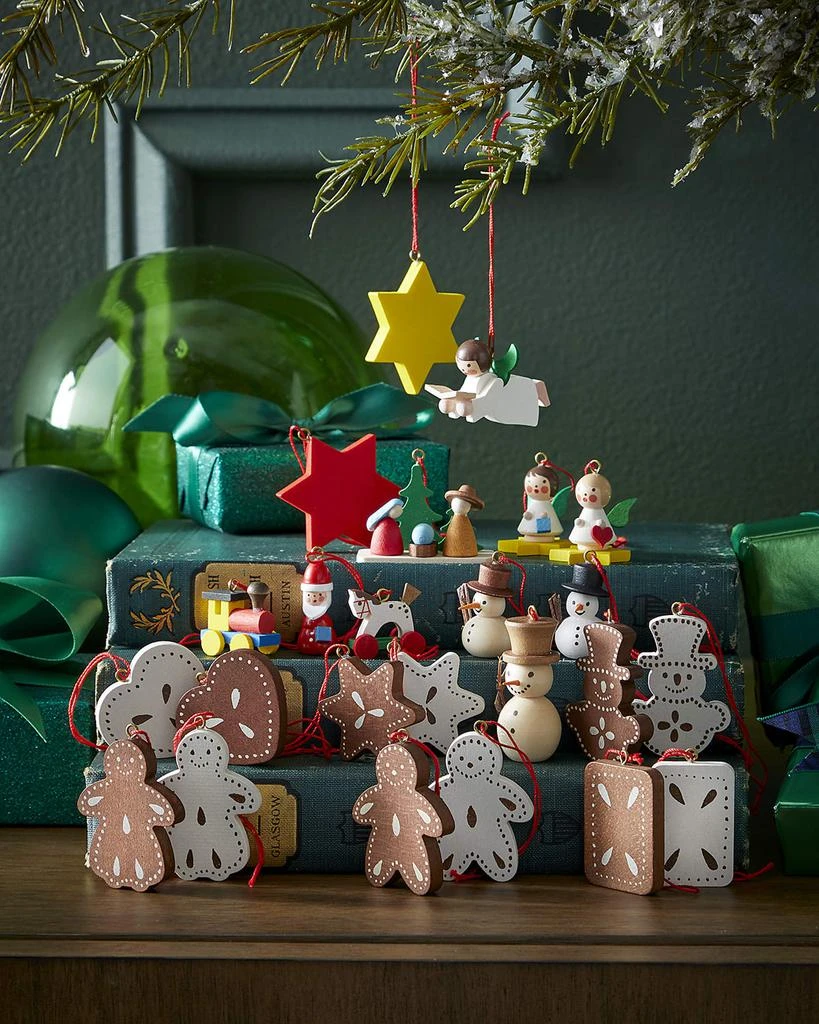 Ulbricht Christmas Advent Calendar Ornaments from Neiman Marcus