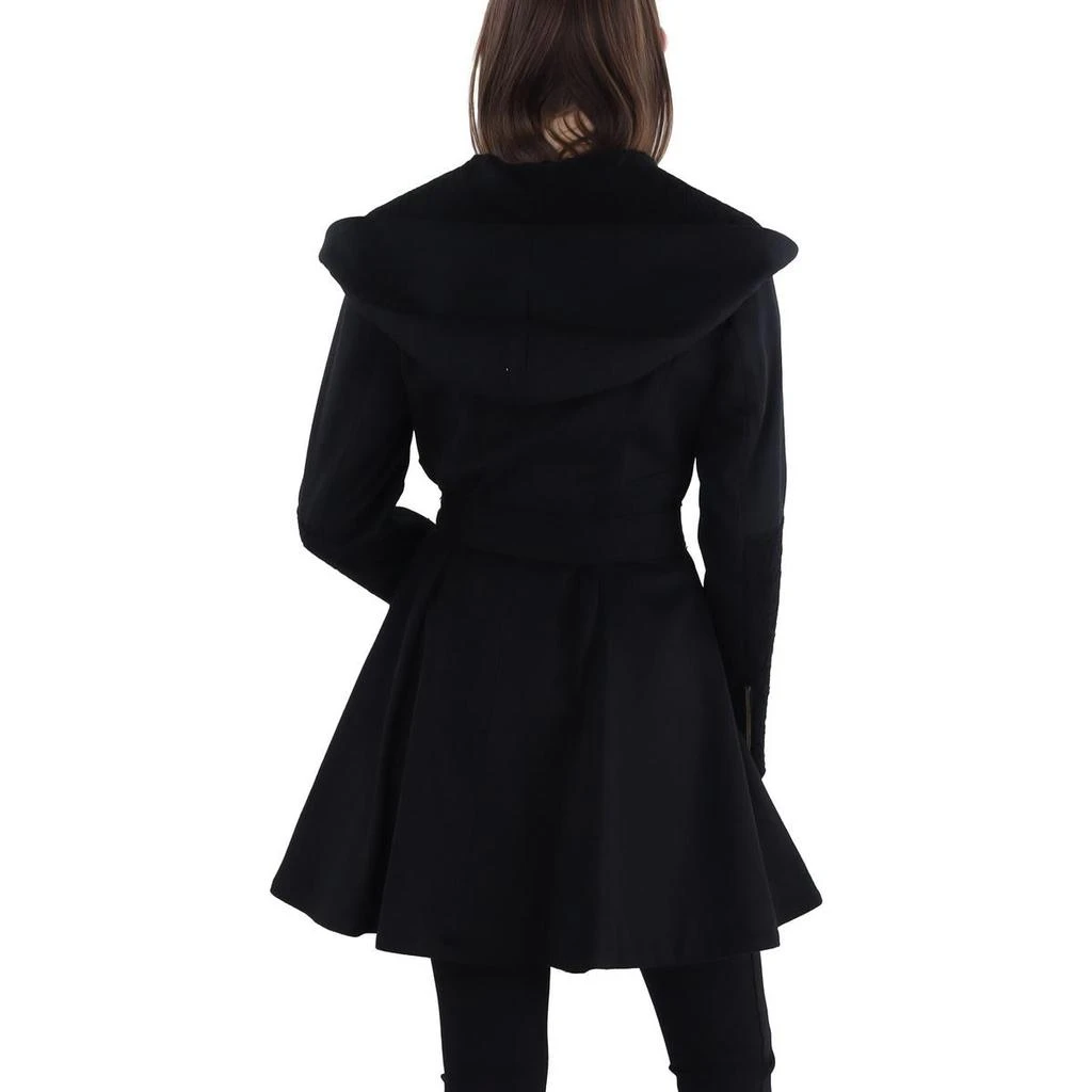 Laundry by Shelli Segal Womens Wool Blend Hooded Wool Coat 2