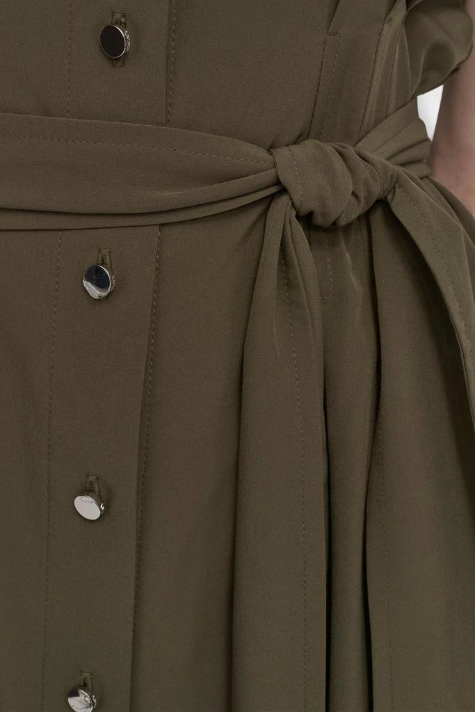 DKNY BELTED FIT & FLARE SHIRT DRESS 5