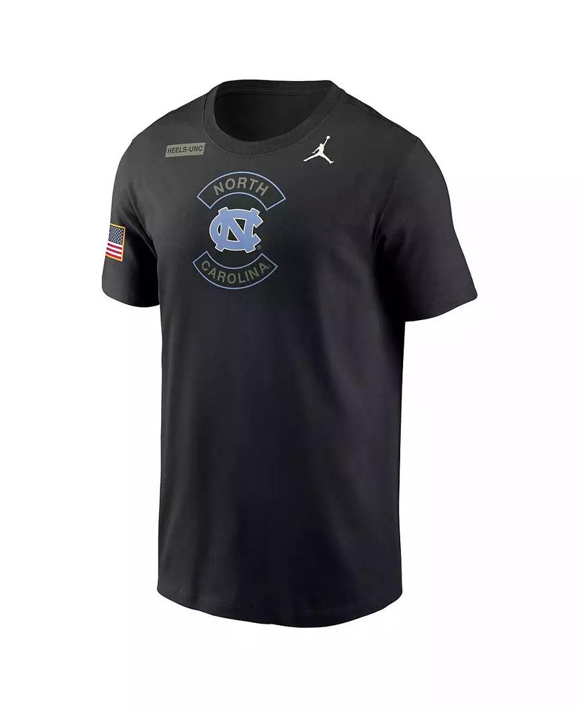 Jordan Men's Black North Carolina Tar Heels 2025 Military Appreciation Dri-FIT T-Shirt