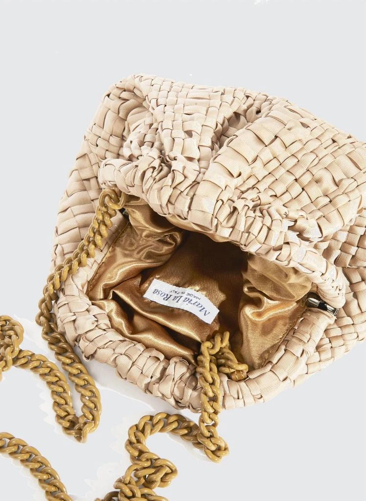 Maria La Rosa Women's Mini Game Clutch Bag In Biscotto 2