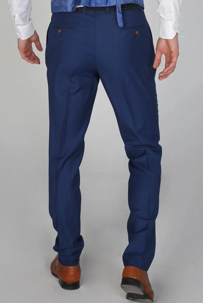 Paul Andrew Mayfair Plain Formal Trousers Suit Pants 2