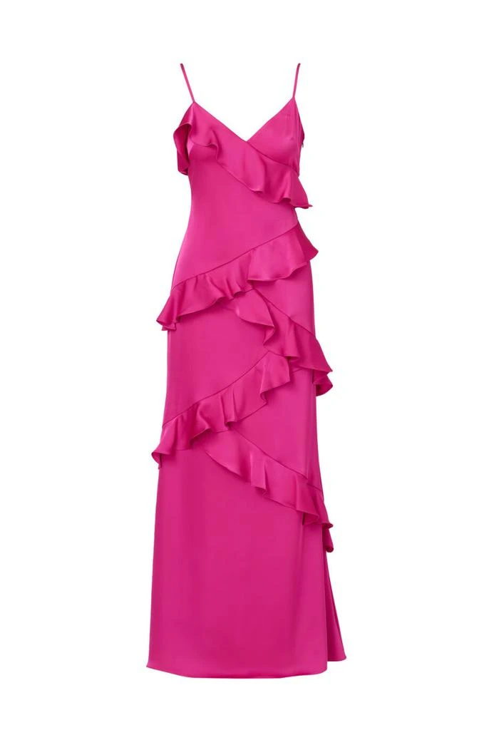 Adrianna Papell Stretch satin long dress - Dresses & Skirts - BeyondStyle