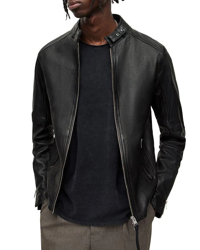 ALL SAINTS Cora Leather Moto Jacket 3