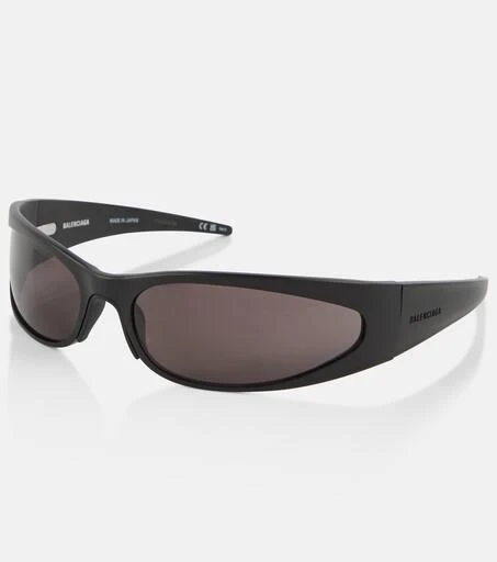 Balenciaga Reverse Xpander oval sunglasses 4