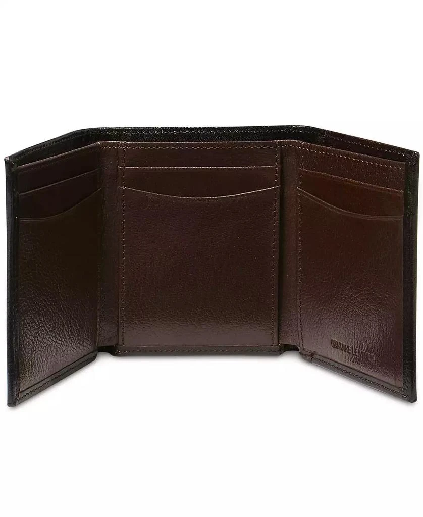 Perry Ellis Men's Leather Michigan Slim Ombre Trifold Wallet 2