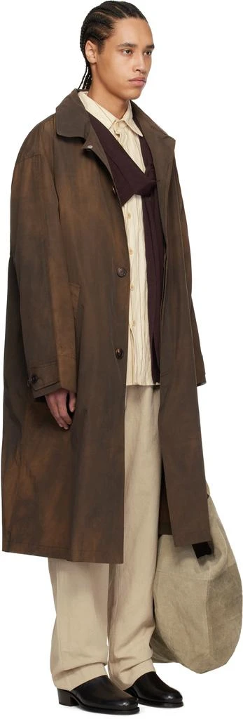 colbo Brown Washed Trench Coat 2