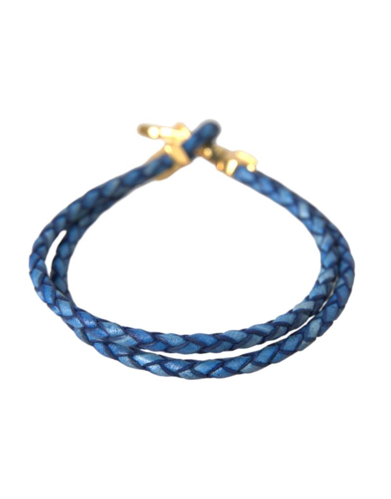 Nialaya Anchor 925  Charm Bracelet Men's Mens
