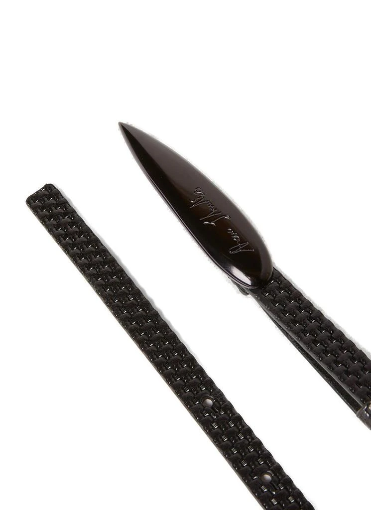 Acne Studios Acne Studios Logo Engraved Woven Belt 3