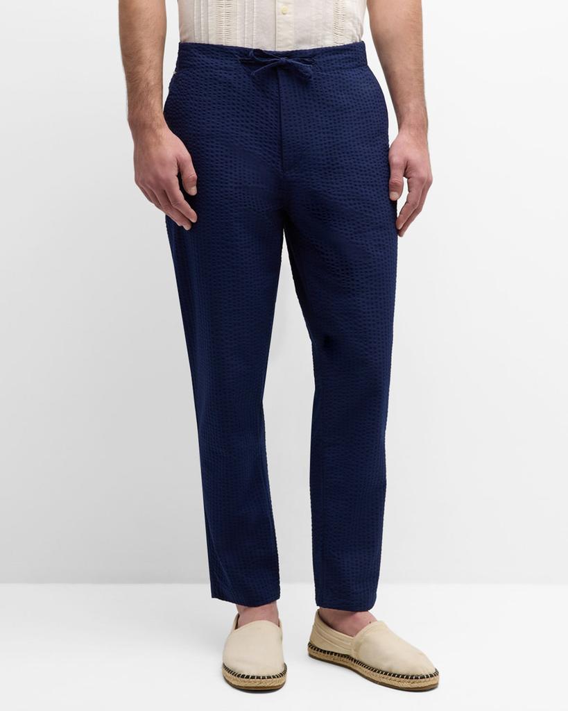 Scotch & Soda Men's Finch Seersucker Joggers