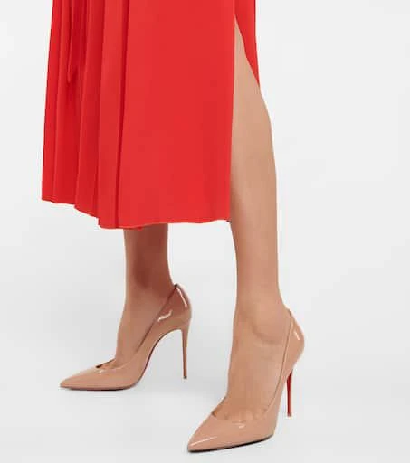 Christian Louboutin Kate 100 patent leather pumps 4