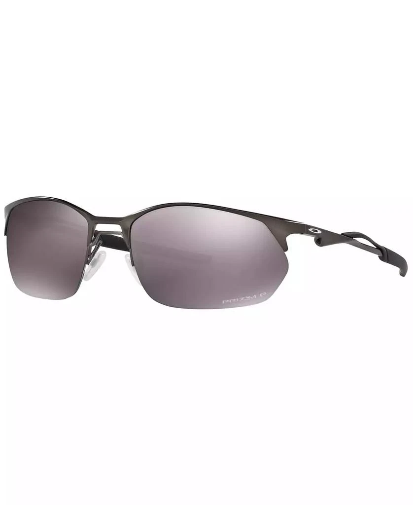Oakley Men's Wire Tap Polarized Sunglasses, OO4145 60 1