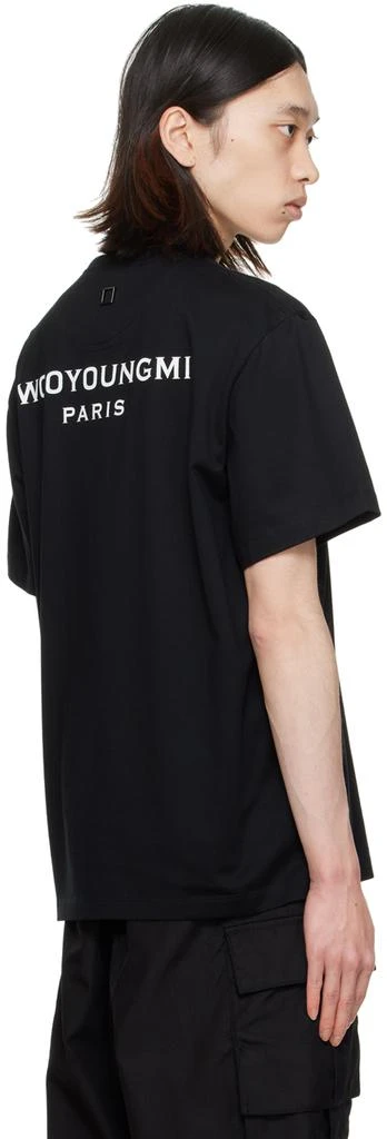 WOOYOUNGMI Black Printed T-Shirt 3