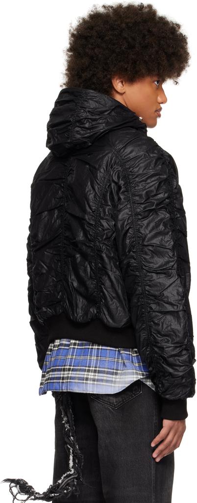Black Double Flying Bio Bomber Jacket – On Sale Now with Up to 60