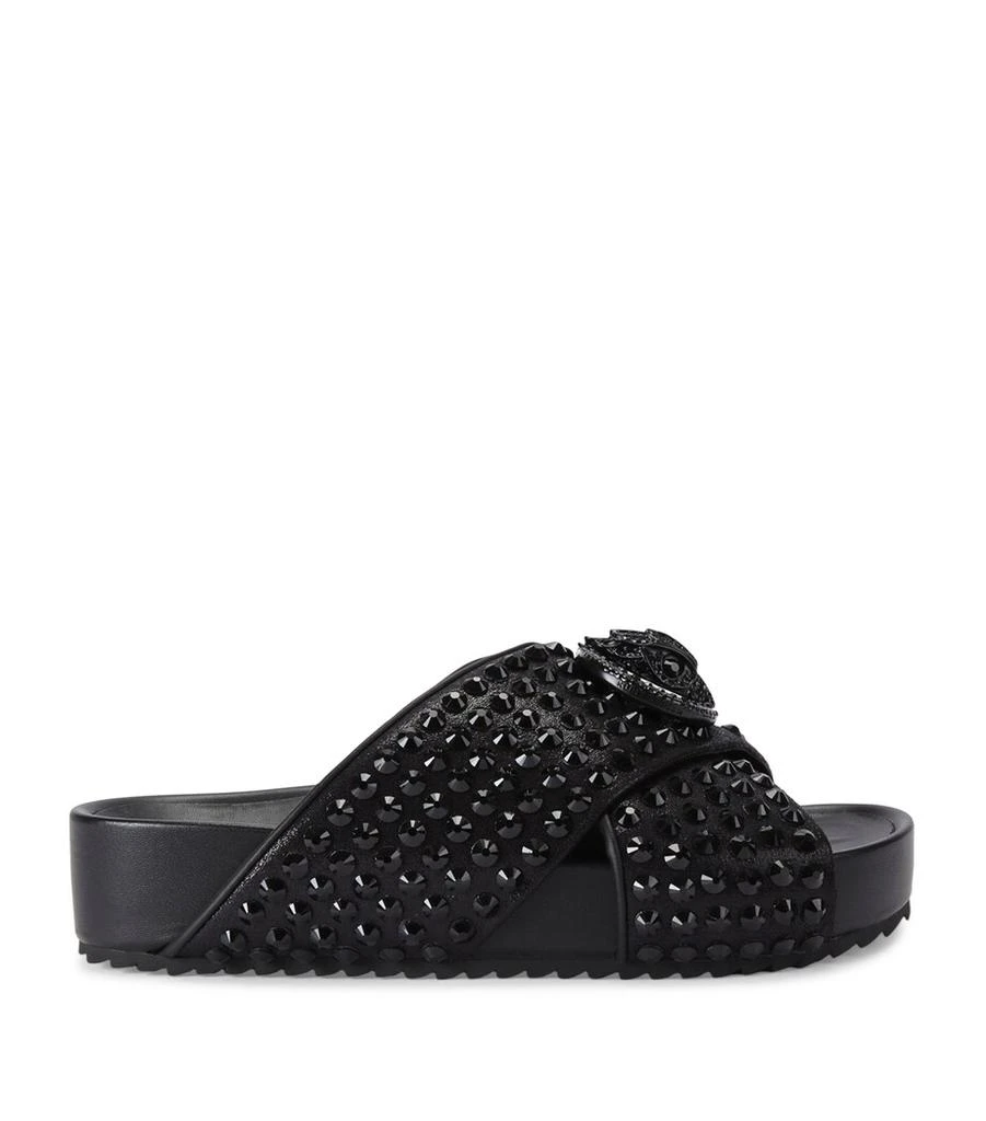 Kurt Geiger Chelsea Cross-Strap Slides 1