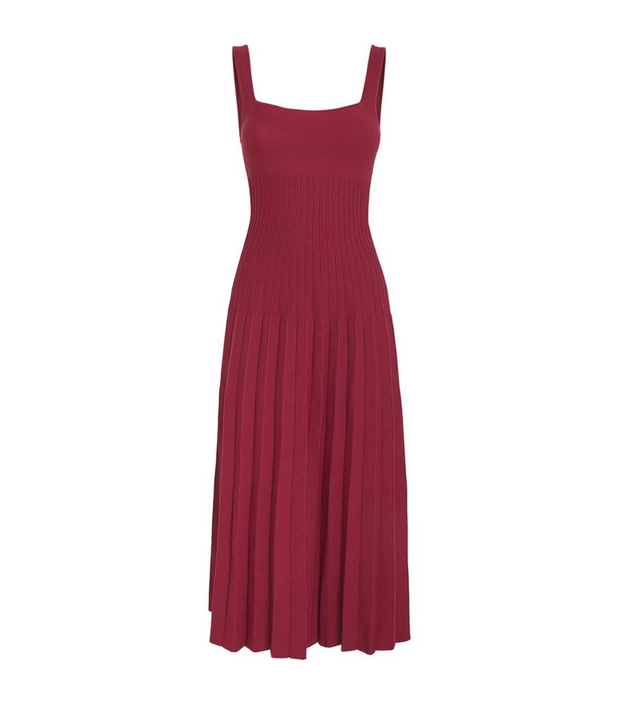 Staud Knitted Ellison Midi Dress 1